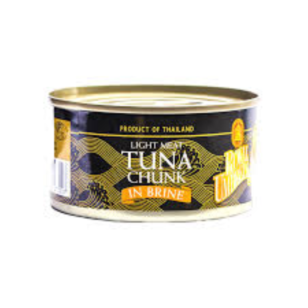 ROYAL UMBRELLA TUNA CHUNKS IN BRINE 160GM
